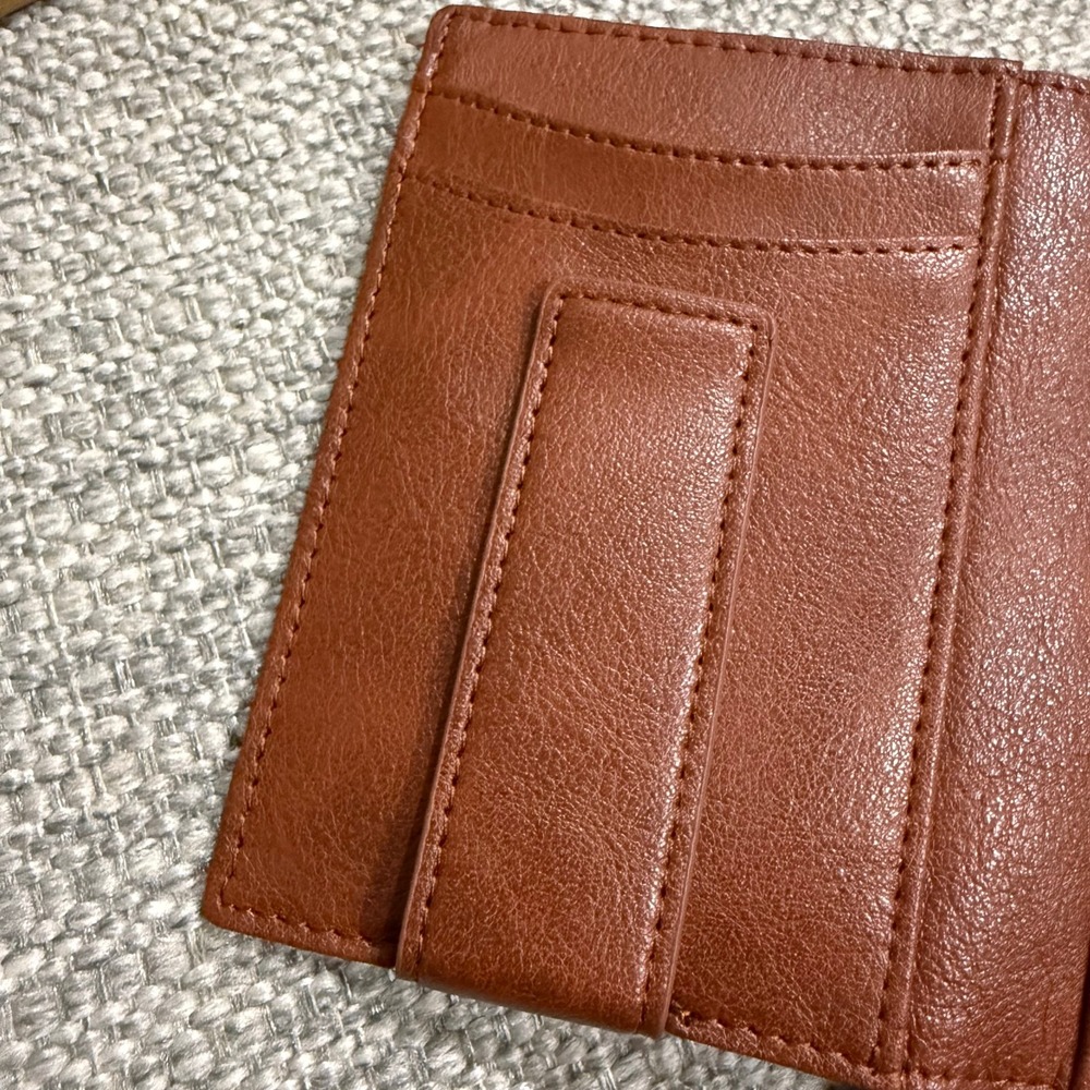 NIB Bulliant Leather Money Clip Card Holder Wallet - Picture 3 of 9